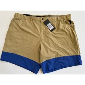 Under Armour UAS Sportswear Crepe Woven Shorts Khaki 1323226 781 Size 2XL